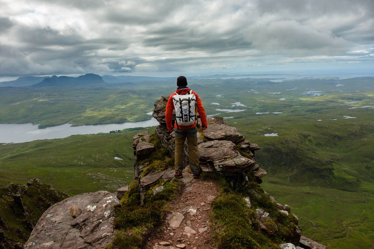 Quinag - Suilven in the background