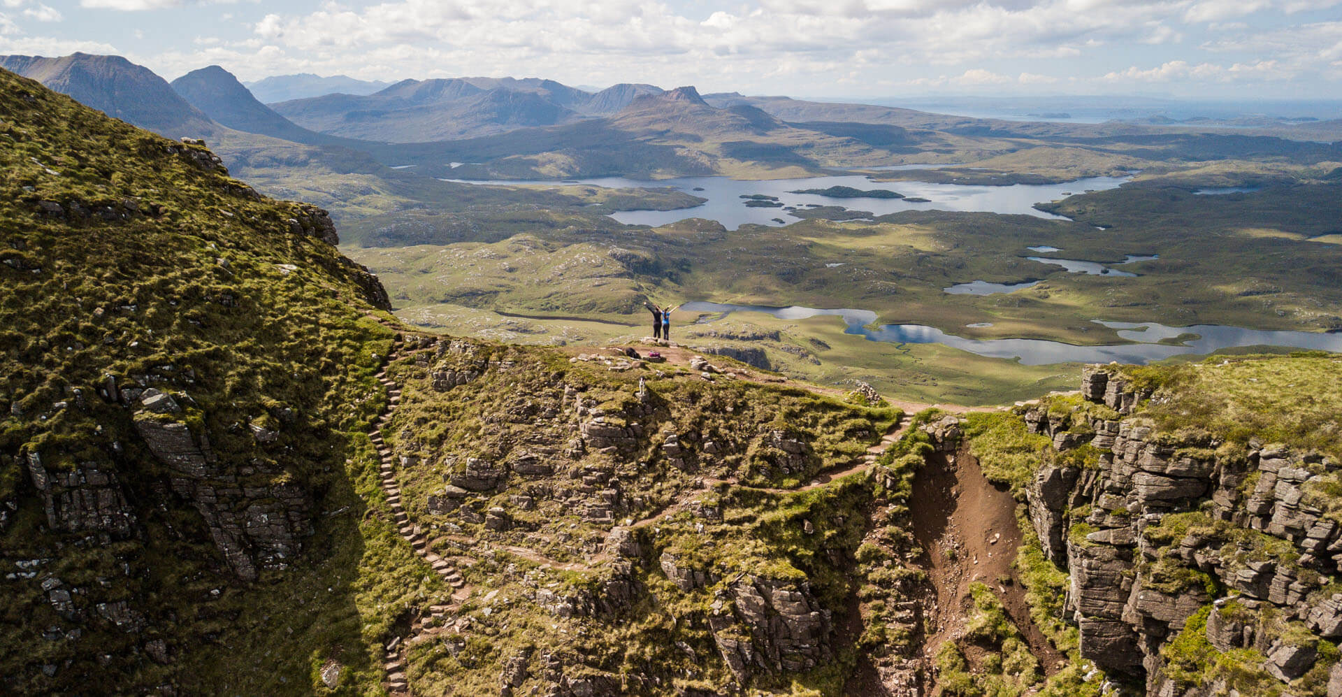 The col at Suilven